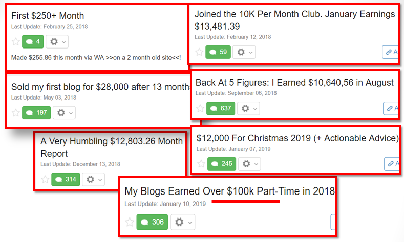 Achievers of easy passive income streams